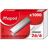 Maped Staples Standard Silver 2000 Pieces